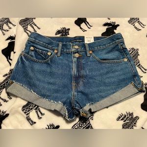 Brand New, Never worn!!! Tag still on. Lucky Brand Mid Rise Jean Shorts, Size 8